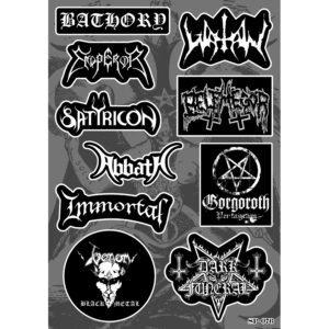 Black Metal стикери за таблет или GSM