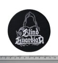 Метъл нашивка Blind Guardian Logo със сребриста бродерия на пазител