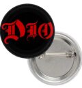 Значка на Dio с червено лого надпис