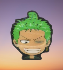 One Piece 3D малък аниме стикер на Зоро