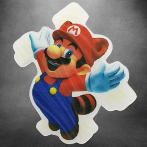 Super Mario малък водоустойчив стикер
