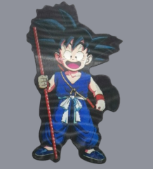 Dragon Ball малък 3D стикер на Гоку 5 лв