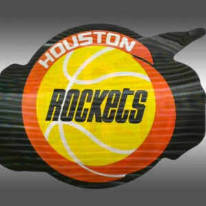 Houston Rockets 3D стикер - Топ качество