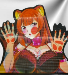 Хентай еротичен стикер с Raphtalia