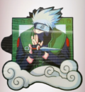 Naruto-Kakashi 3D стикер водоустойчив