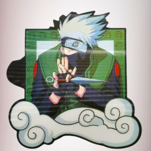 Naruto-Kakashi 3D стикер водоустойчив