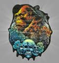 Godzilla Vs Kong голям и здрав 3D стикер