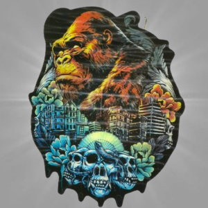Godzilla Vs Kong голям и здрав 3D стикер