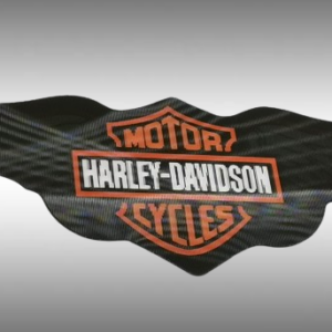 Harley Davidson 3D водоустойчив стикер - Hover Image