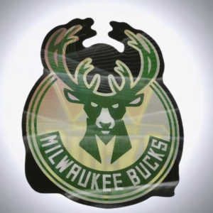 Milwaukee Bucks 3D стикер 7 лв - Hover Image