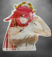 Genshin impact Yae Miko хентай стикер
