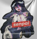 Gyaru Albedo еротичен стикер за залепване