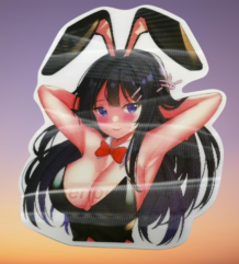 3D стикер на Mai Sakurajima 7 лв