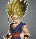 Gohan Super Saiyan аниме стикер 7 лв