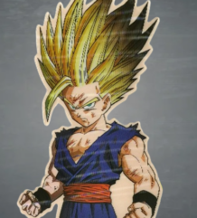 Gohan Super Saiyan аниме стикер 7 лв