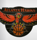 Atlanta Hawks NBA 3D стикер 7 лв