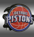 Здрав водоустойчив стикер на Detroit Pistons