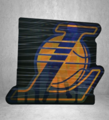 LAKERS топ качество 3D водоустойчив стикер