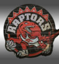 3D водоустойчив стикер с Toronto Raptors