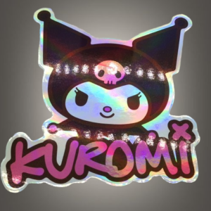 Kuromi стикер с холограмен ефект 7 лв - Hover Image