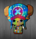 Tony Tony Chopper страхотен холограмен стикер