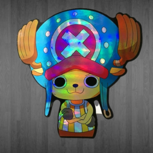Tony Tony Chopper страхотен холограмен стикер