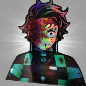 Страхотен холограмен стикер с Tanjiro Kamado - Hover Image