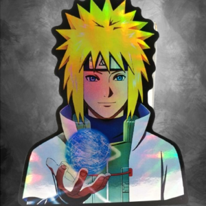 Naruto Minato холограмен стикер Naruto