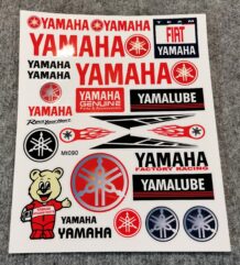 Стикери за мотор, каска, таблет на Yamaha