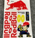 Red Bull стикери с високо качество 10 лв