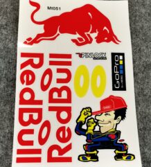 Red Bull стикери с високо качество 10 лв