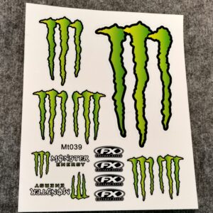 Комплект здрави стикери на Monster 10 лв