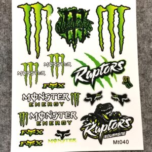 Monster Energy, Raptors и Fox стикери за декорация