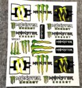 Monster комплект водоустойчиви стикери