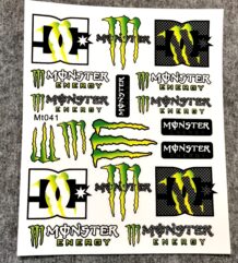 Monster комплект водоустойчиви стикери