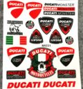 Ducati голям комплект качествени стикери 10 лв