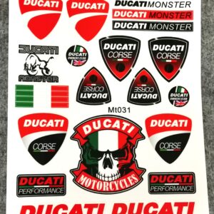 Ducati голям комплект качествени стикери