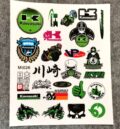 Тунинг стикери на Kawasaki топ качество