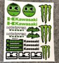 Висококачествени стикери на Kawasaki, Monster