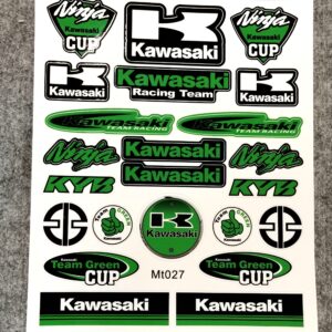 Комплект висок клас стикери на Kawasaki