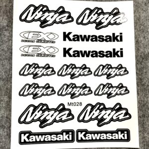 Kомплект висококачествени стикери Ninja и Kawasaki