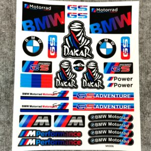 Комплект висококачествени стикери BMW