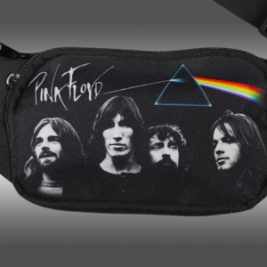 Мъжка черна чанта за кръста Pink Floyd Dark Side - Hover Image