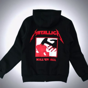 !!!Метъл суичер с цип Metallica Kill 'Em All черен - Hover Image