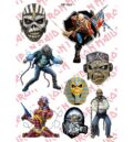 Стикерпак на Iron Maiden с дивицата Eddie