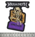 Метъл нашивка Megadeth Peace Sells с бродерия на Вик Ратълхед