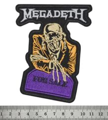 Метъл нашивка Megadeth Peace Sells с бродерия на Вик Ратълхед