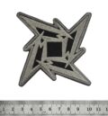 Нашивка Metallica Star Logo със сребриста бродерия на звезда
