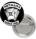 Значка на Metallica since 1981 с картите