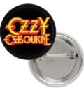Значка на Ozzy Osbourne с жълто лого
